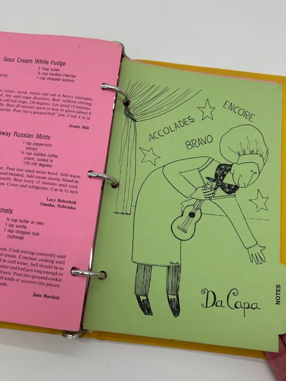 Note-able Cooks Cookbook - Music Service Guild - KSU Kansas - Vintage Recipes